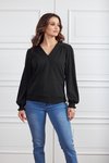 Cato Merino Wrap Top