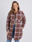 Aster Check Shacket