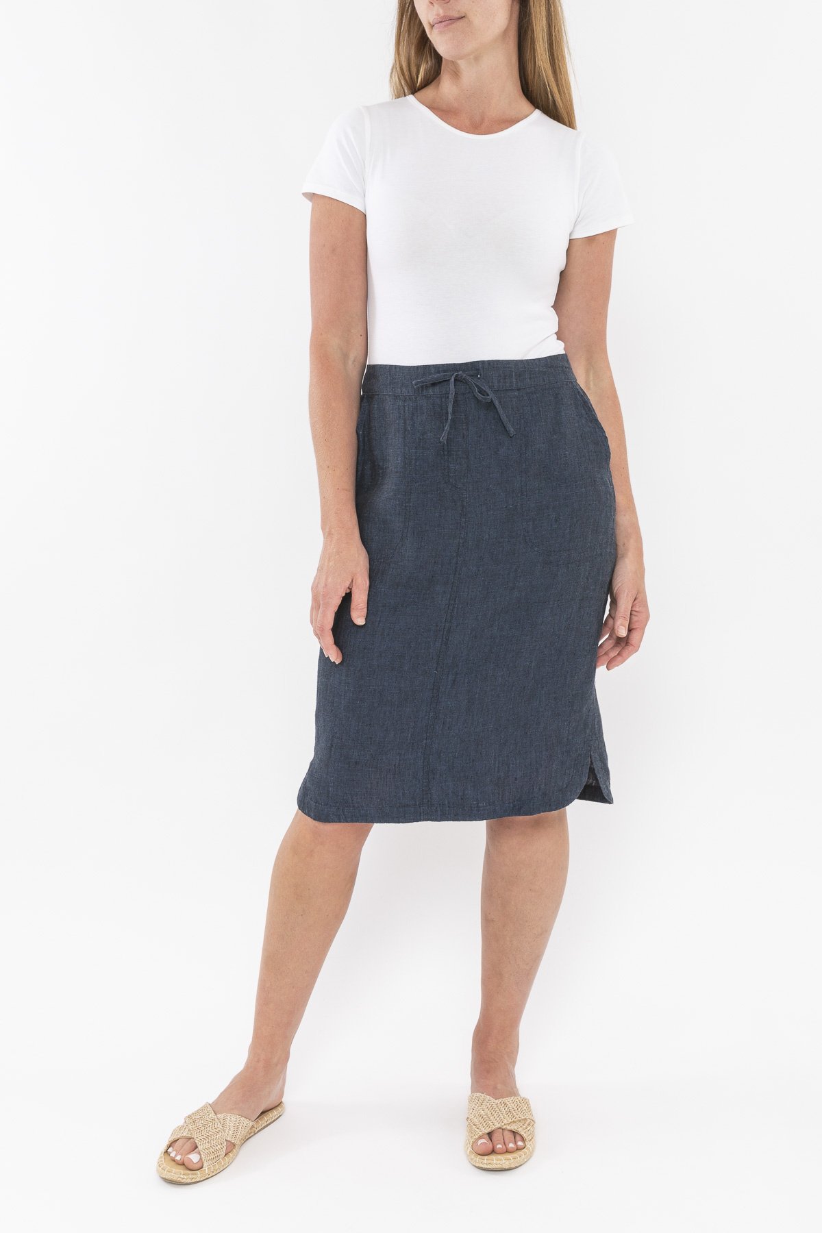 Linen skirt outlet nz