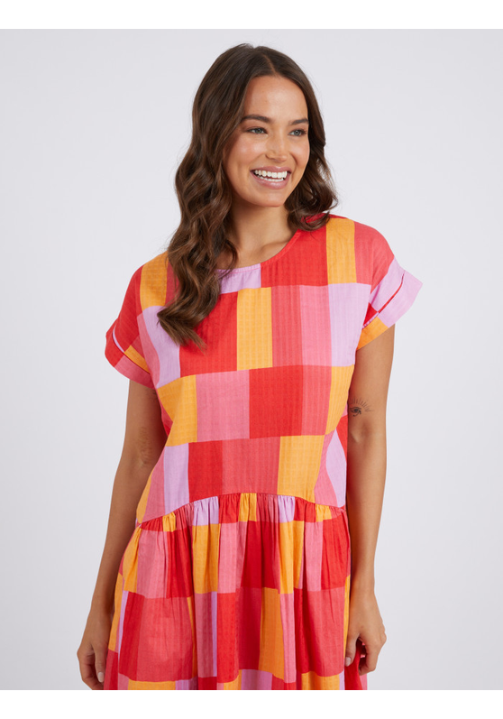 Soleil Check Dress