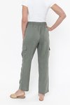 Cargo Pocket Linen Pant