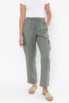 Cargo Pocket Linen Pant