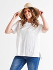 Mia Split Hem Tee