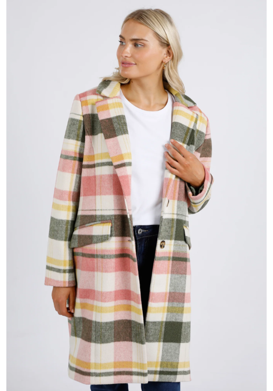 Blanche Check Women's Coat