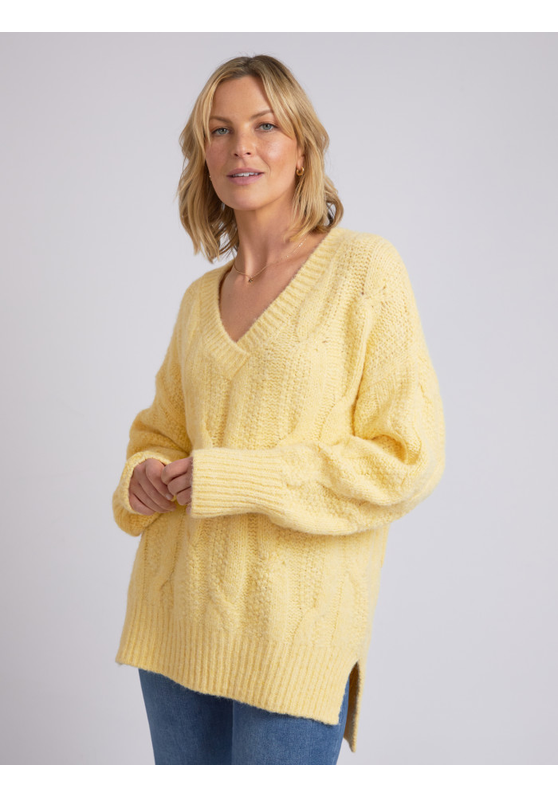 Tallulah Cable Women's Knit - Elm | Buy Elm Lifestyle Clothing Online ...