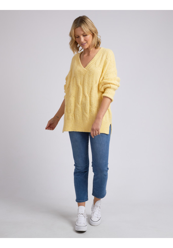 Tallulah Cable Women's Knit - Elm | Buy Elm Lifestyle Clothing Online ...