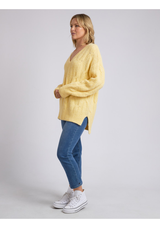 Tallulah Cable Women's Knit - Elm | Buy Elm Lifestyle Clothing Online ...