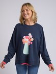 Janey Floral Crew