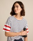 Raglan Stripe Tee