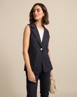 Pinstripe Vest