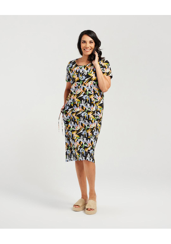 Bird Of Paradise Bubble Hem Dress