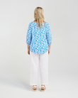 Floral Pintuck Sleeve Top