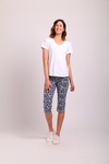 3/4 Printed Pant