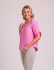 Ruffle Sleeve Top