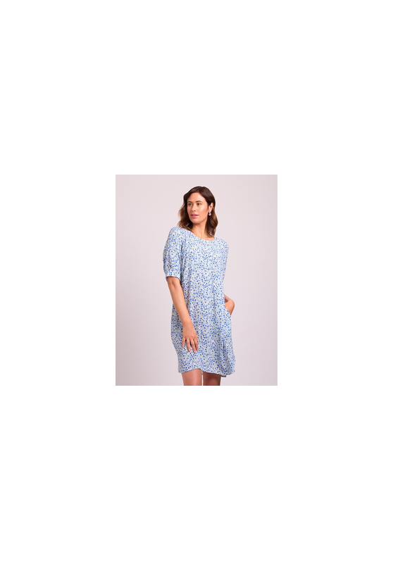 Tuck Sleeve Dress