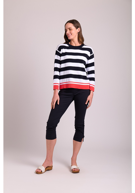 Multi Stripe Women's Sweater