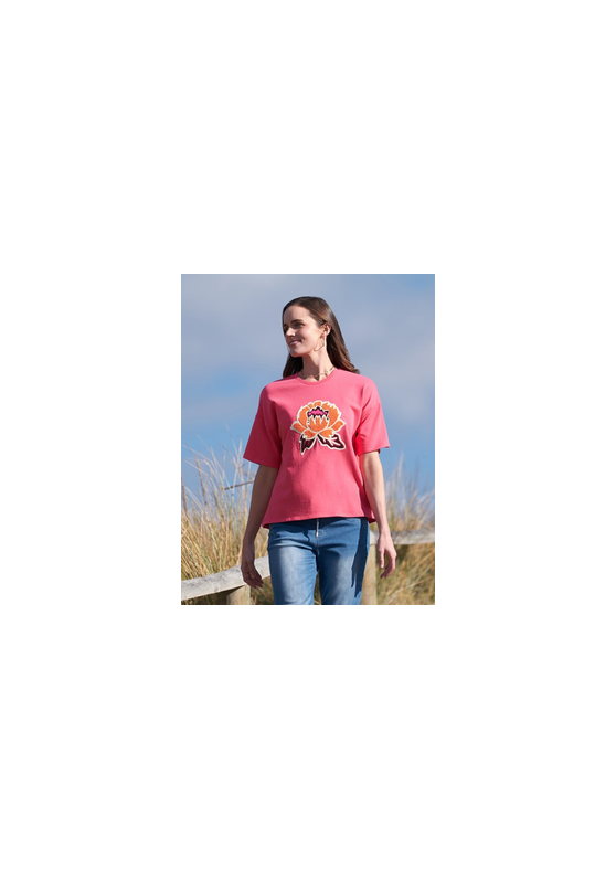 Short Sleeve Women's Sweatshirt