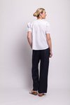 Wide Leg Linen Trousers