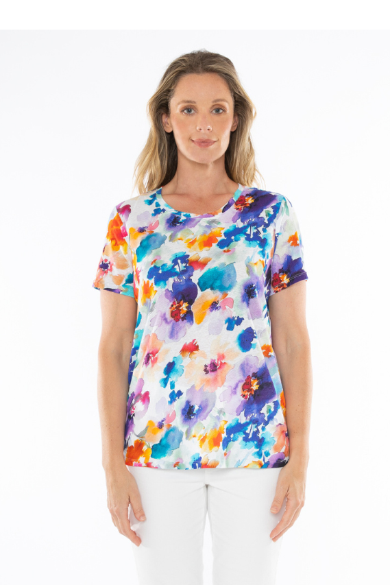 Santorini Bloom Women's Top - Jump Clothing | Buy Jump Clothing Online ...