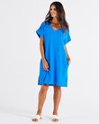 Elise V-Neck Rib Dress