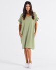 Elise V-Neck Rib Dress